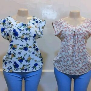 Floral Chiffon Tops