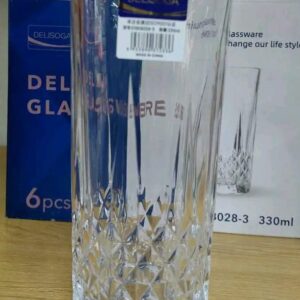 Glassware 6 pieces 330ml for Kshs. 13500