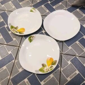 Square dinner plates Each Kshs. 200