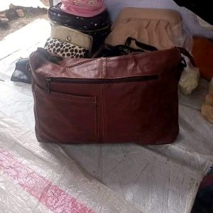 Adults' leather Crossbody Shoulder Storage and Travelling bag for Kshs. 900