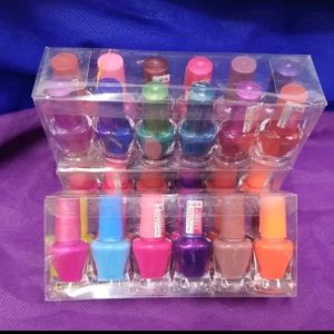 12 pieces of Cutex(Nail Polish) each Kshs 700