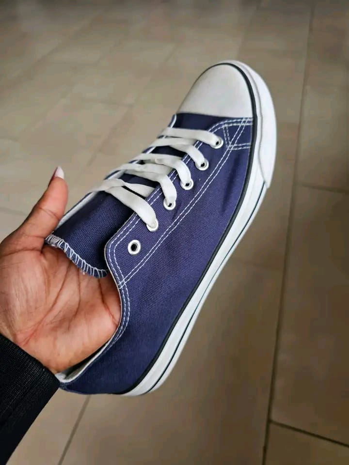 Adults' Canvas shoes each Kshs 1100