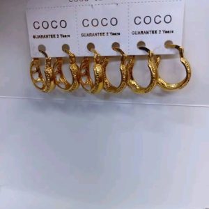 Coco Earrings and Jewellery each Kshs 190