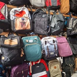 Back pack Mtumba bags each Kshs 700