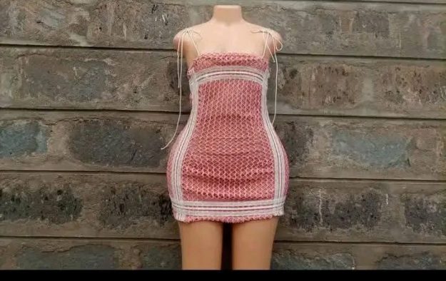 Ladies' Sleeveless Sexy Crotchet Dress each Kshs 500