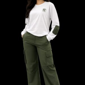 Ladies/Women's Two Piece Cargo pant and a top Kshs 1500