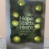 "Hope Starts Here" A3 Wall Decor Kshs 450