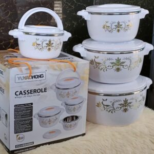 4 pcs Casserole Bowls Kshs 4500