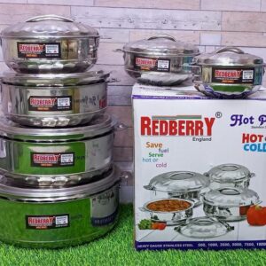 6 pcs Red berry Hot Pots Kshs 7500
