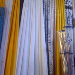 1.5m+1.5m(Curtains)+2m(Sheers) each Kshs 4000